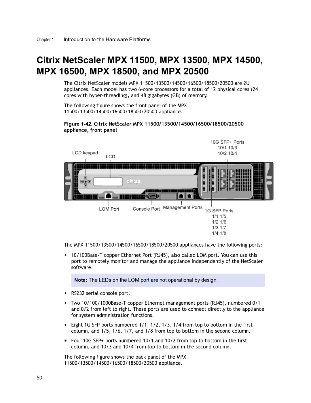 Citrix Systems 9.3 setup guide Introduction to the Hardware Platforms 