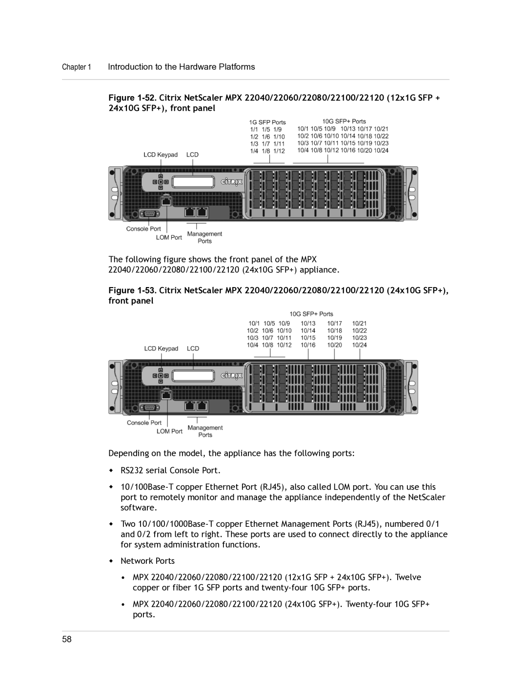 Citrix Systems 9.3 setup guide Introduction to the Hardware Platforms 