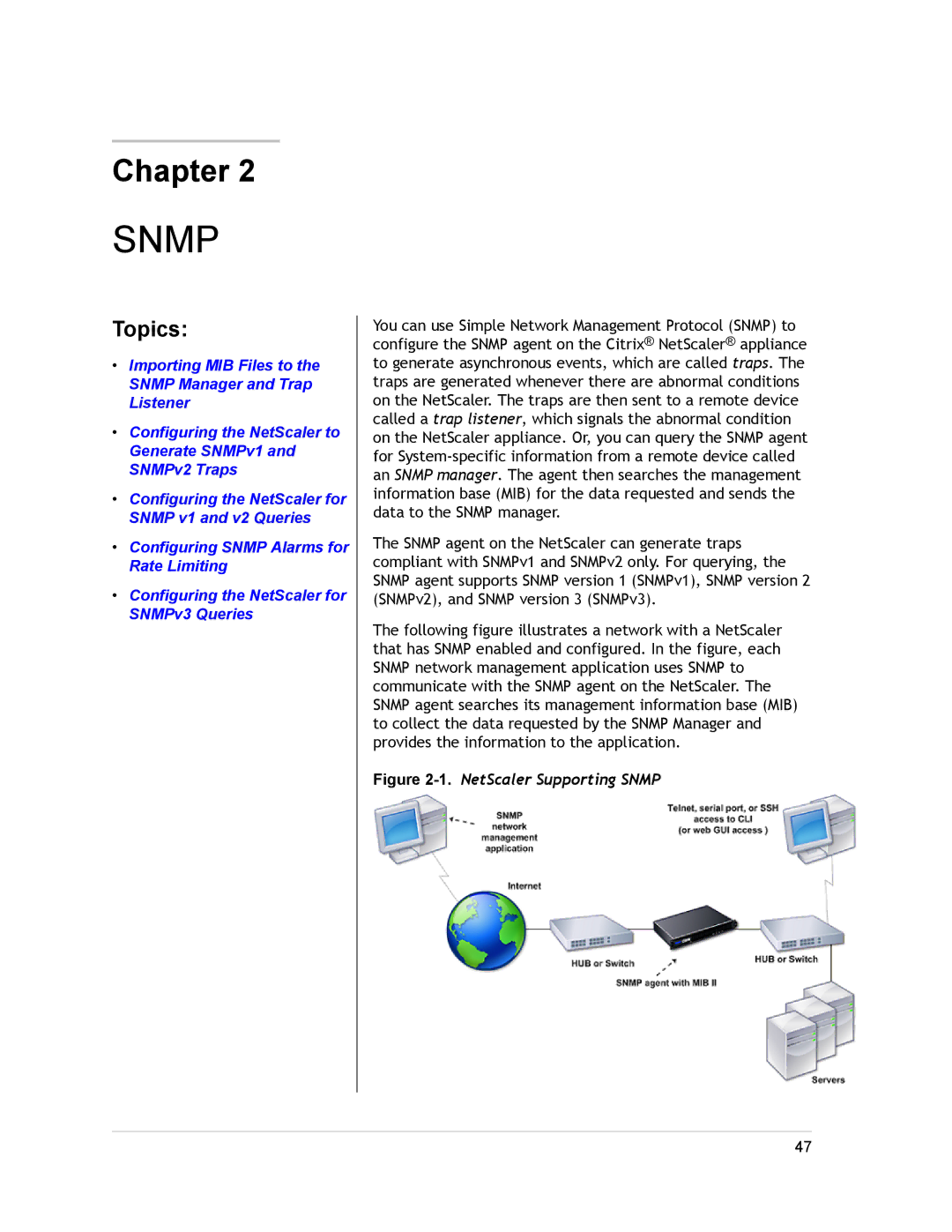 Citrix Systems CITRIX NETSCALER 9.3 manual Snmp 