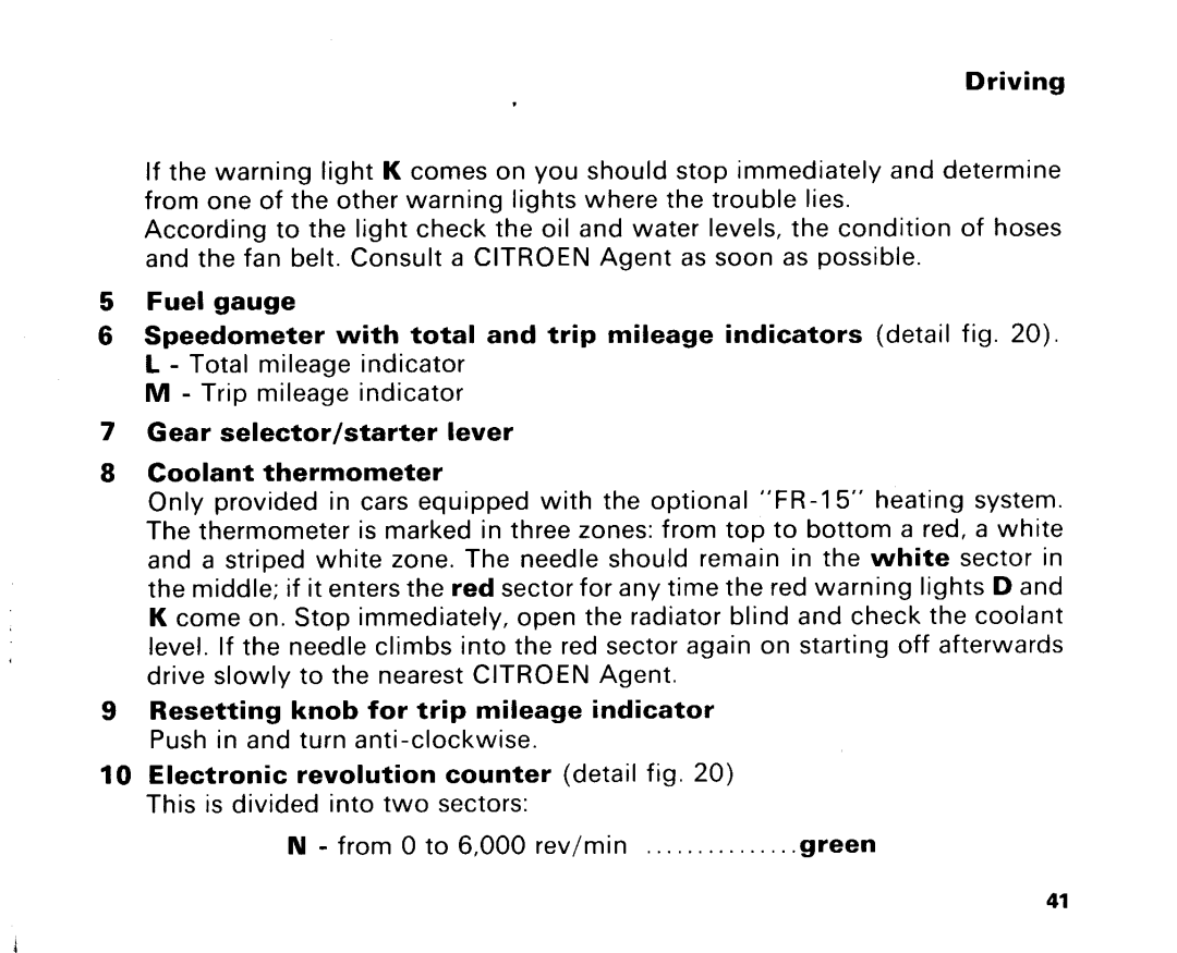 Citroen 7550 manual 