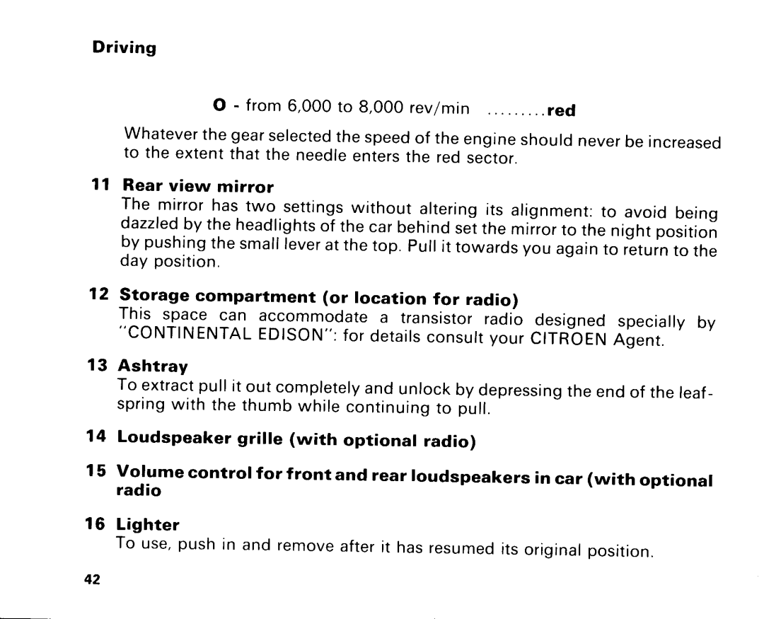 Citroen 7550 manual 