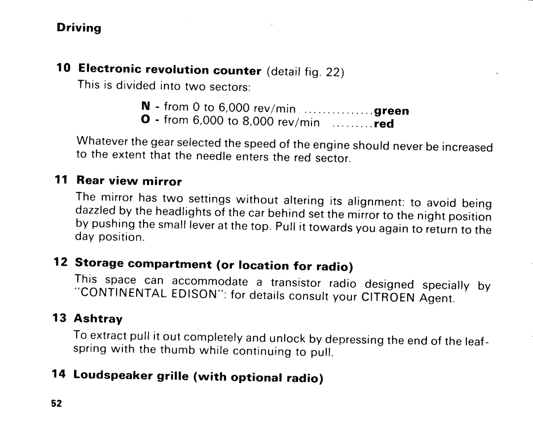 Citroen 7550 manual 