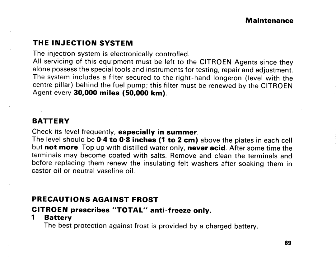 Citroen 7550 manual 