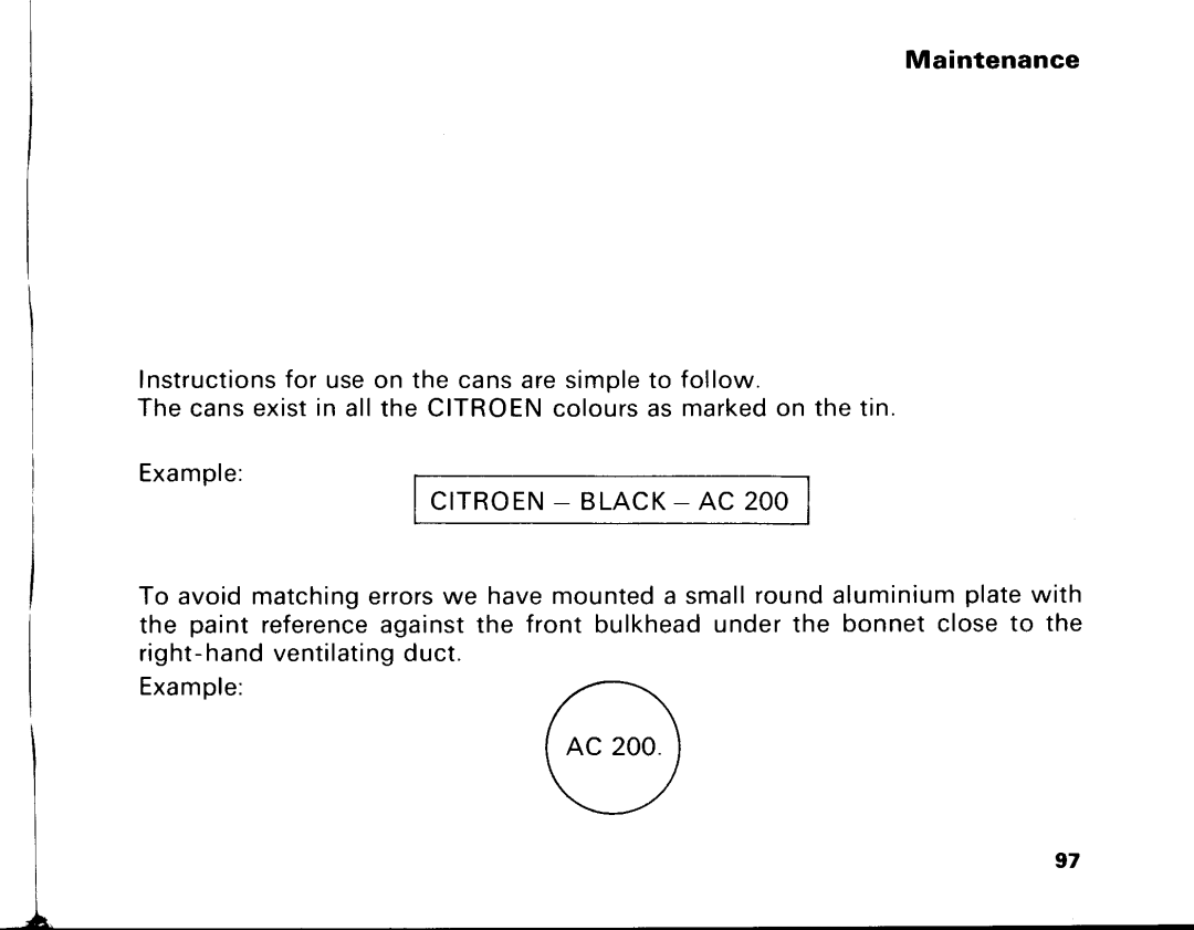 Citroen 7550 manual 