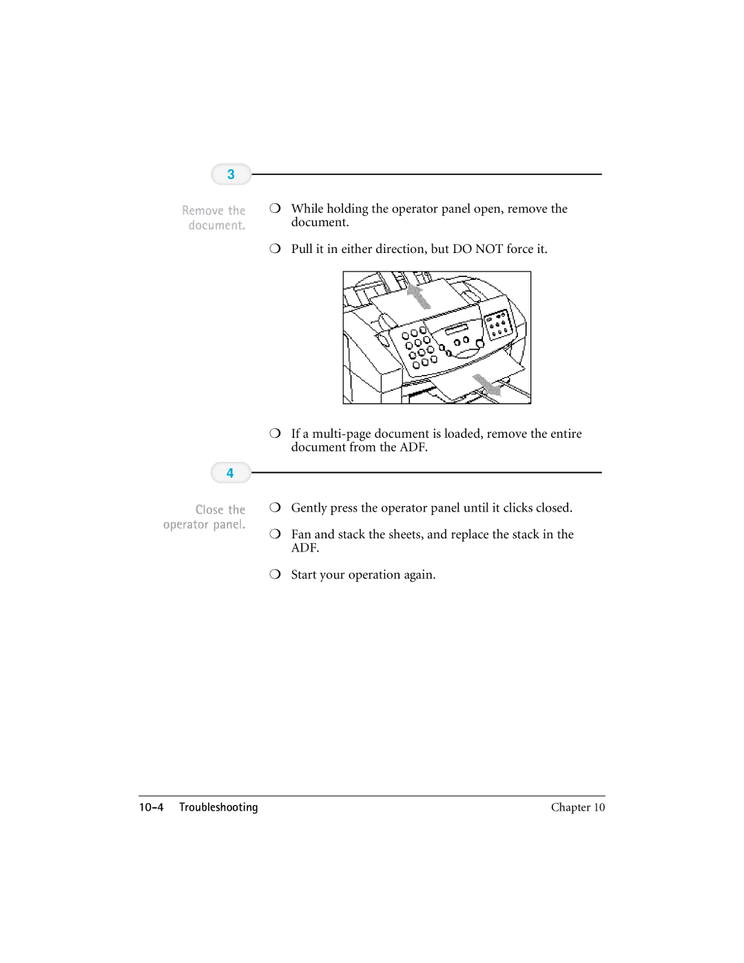 CK Electric Part C3000 manual Close, Start your operation again 