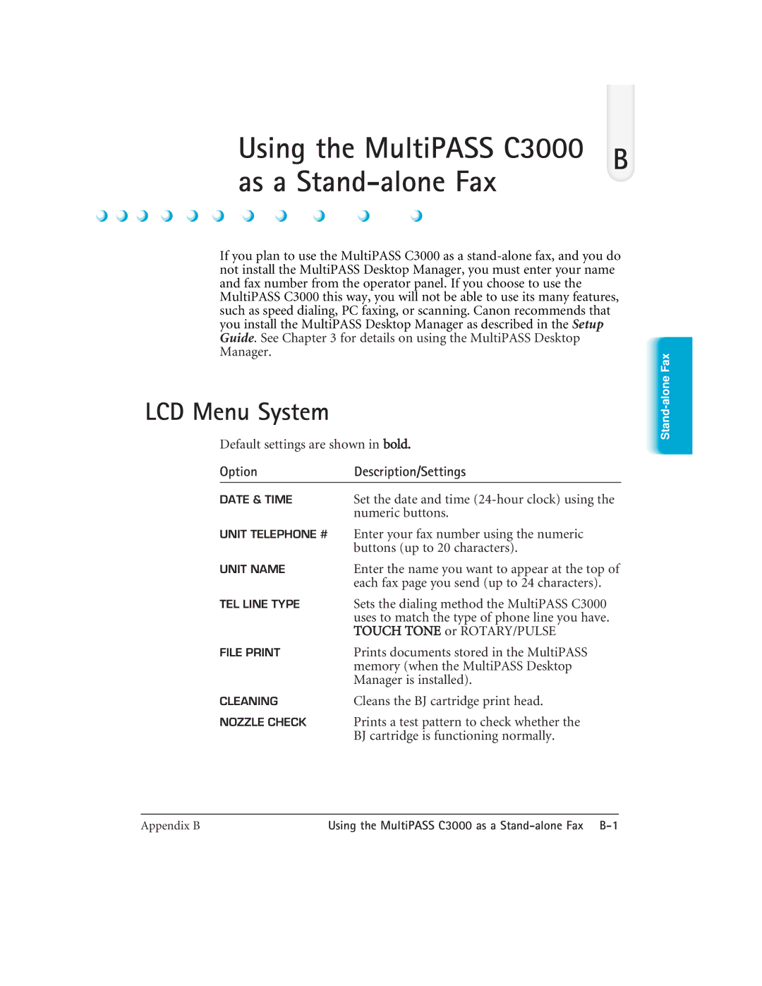 CK Electric Part C3000 manual LCD Menu System 