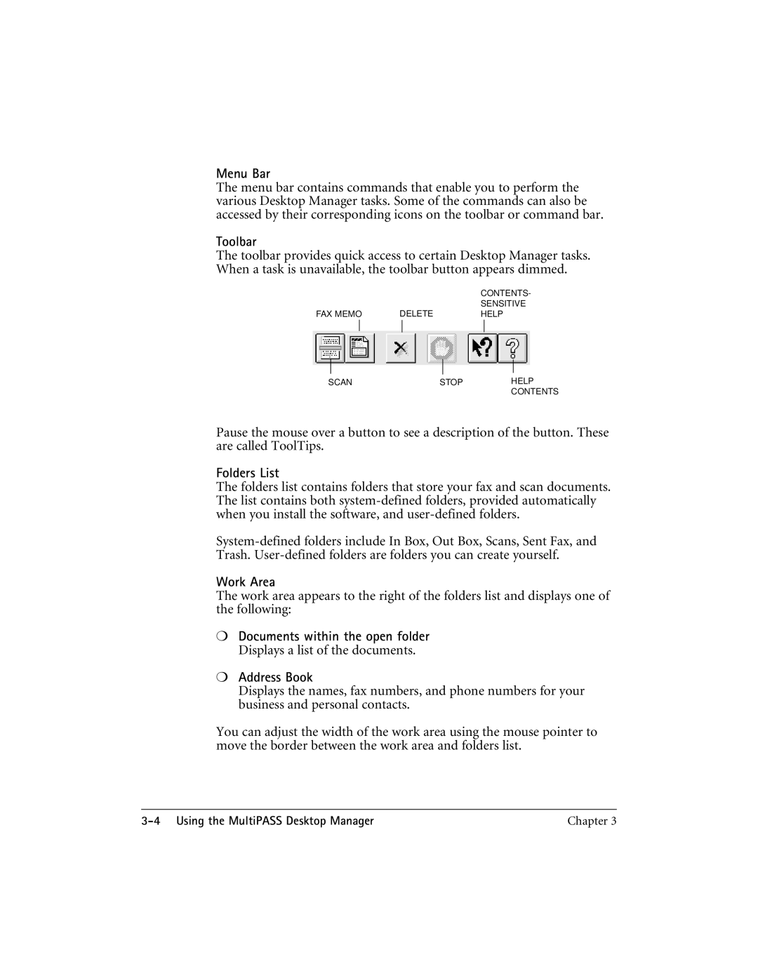 CK Electric Part C3000 manual Menu Bar, Toolbar 