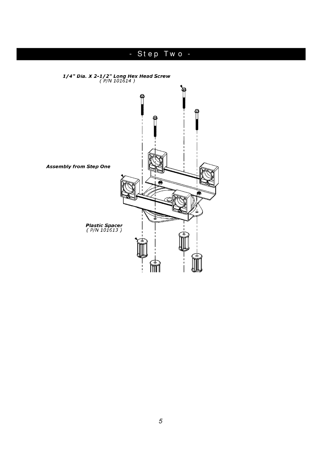 Clam Corp 8 0 9 7 manual Step Two 