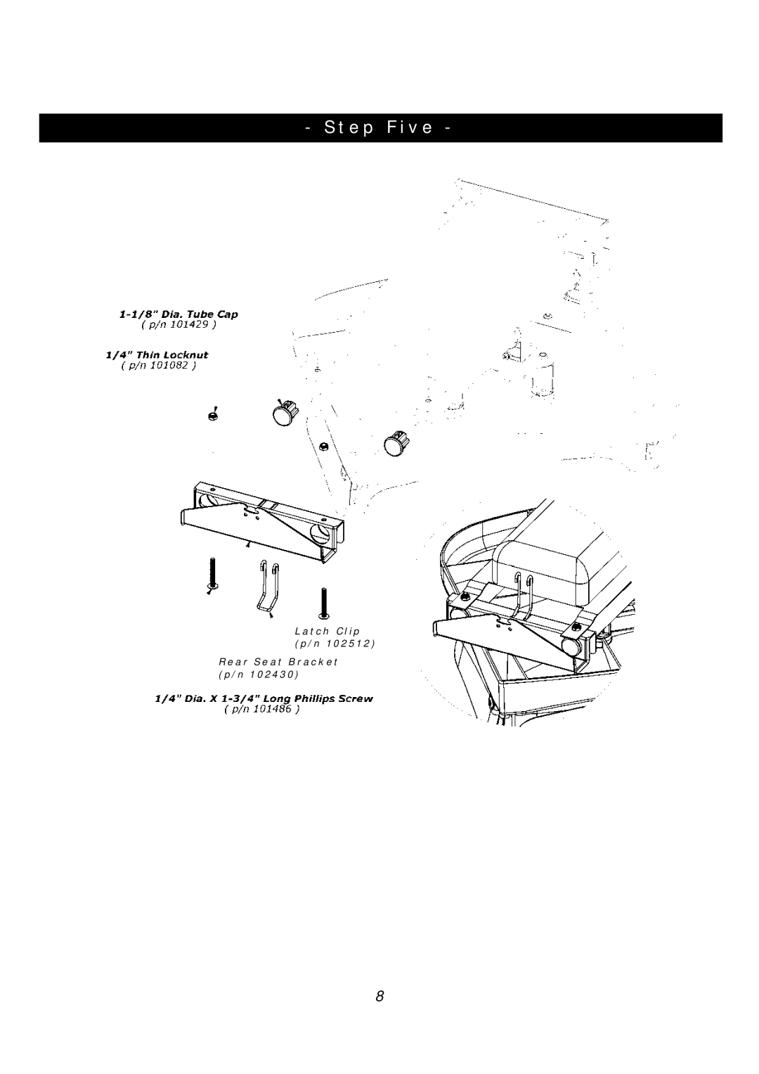 Clam Corp 8 0 9 7 manual Step Five 