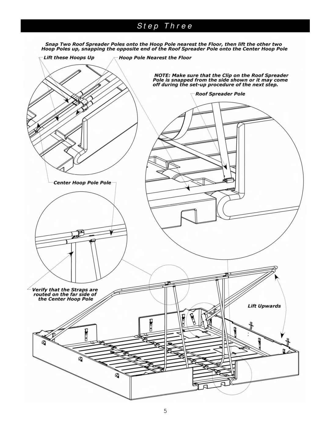 Clam Corp 8 0 9 9 manual Step Three 