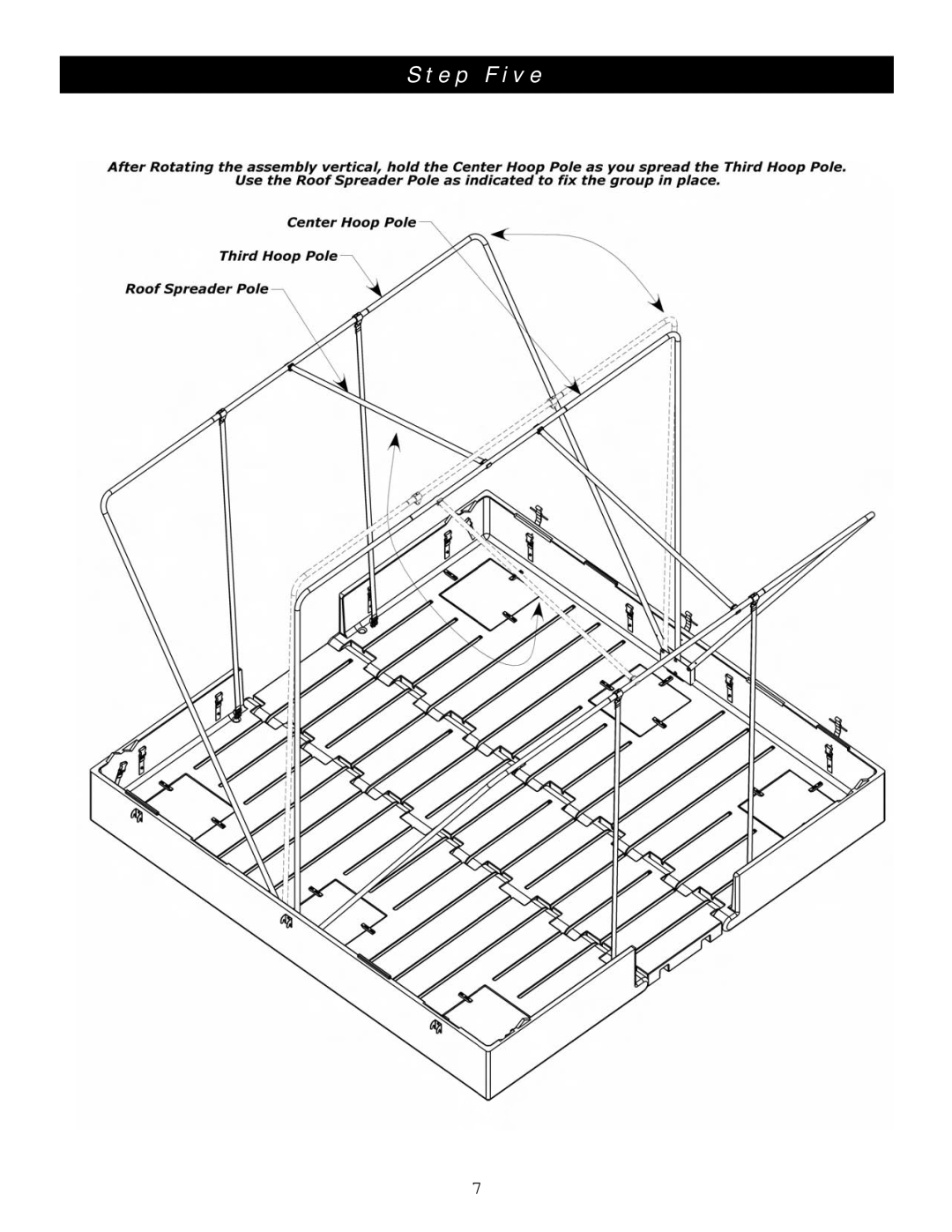 Clam Corp 8 0 9 9 manual Step Five 