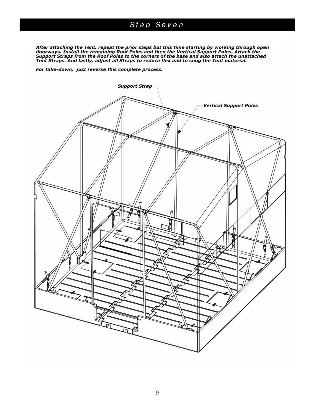 Clam Corp 8 0 9 9 manual Step Seven 