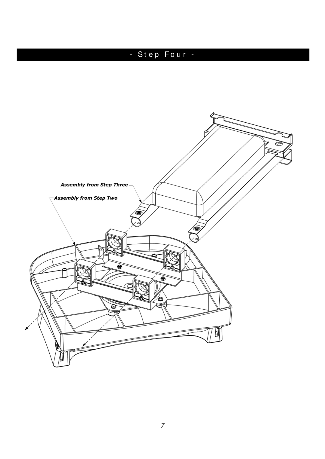 Clam Corp 8062 manual Step Four 