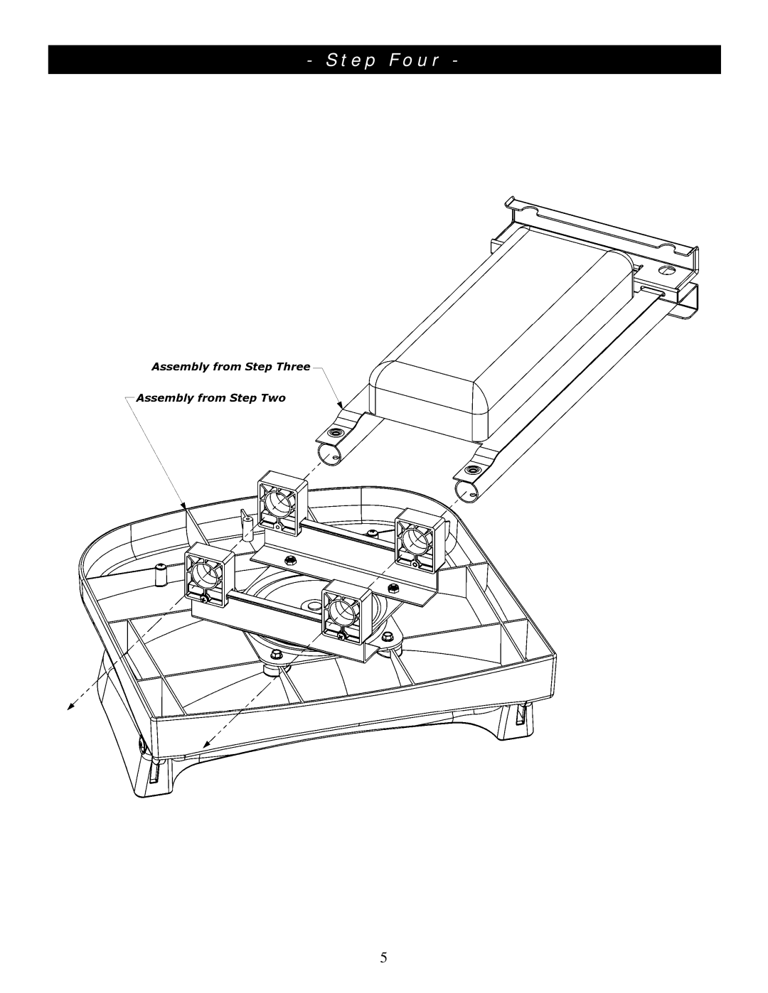 Clam Corp 8063 manual Step Four 