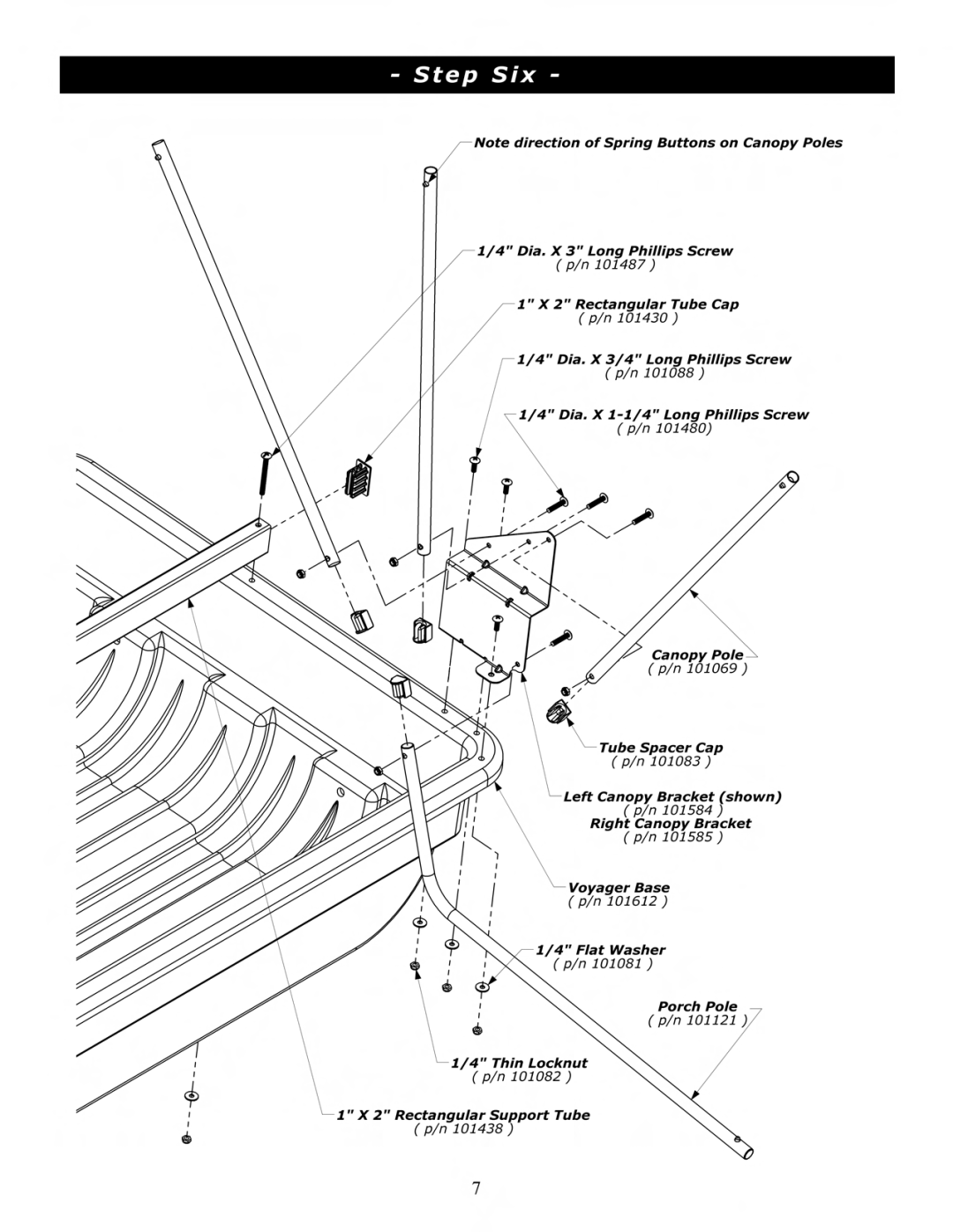 Clam Corp 8063 manual 