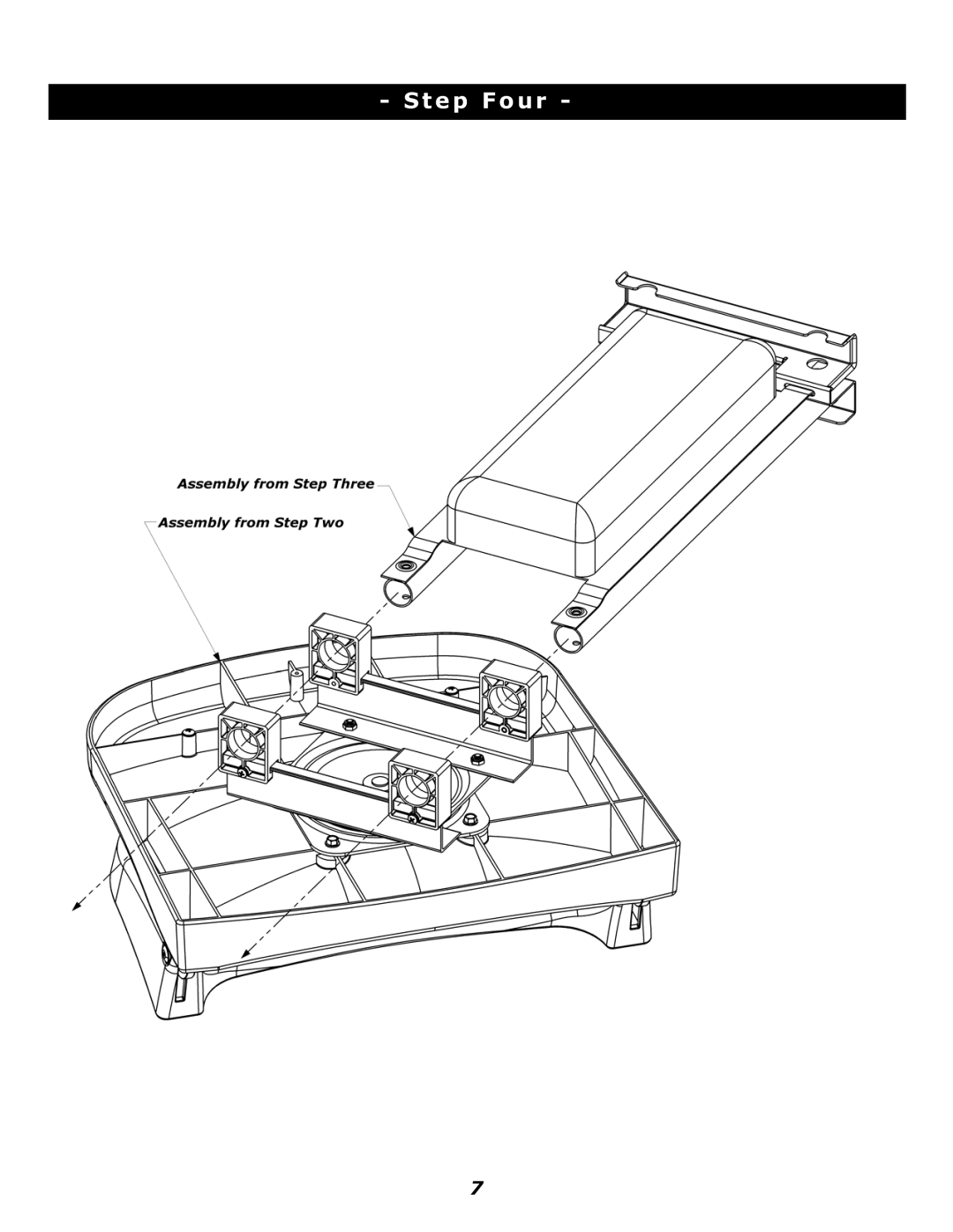 Clam Corp 8280 manual Step Four 