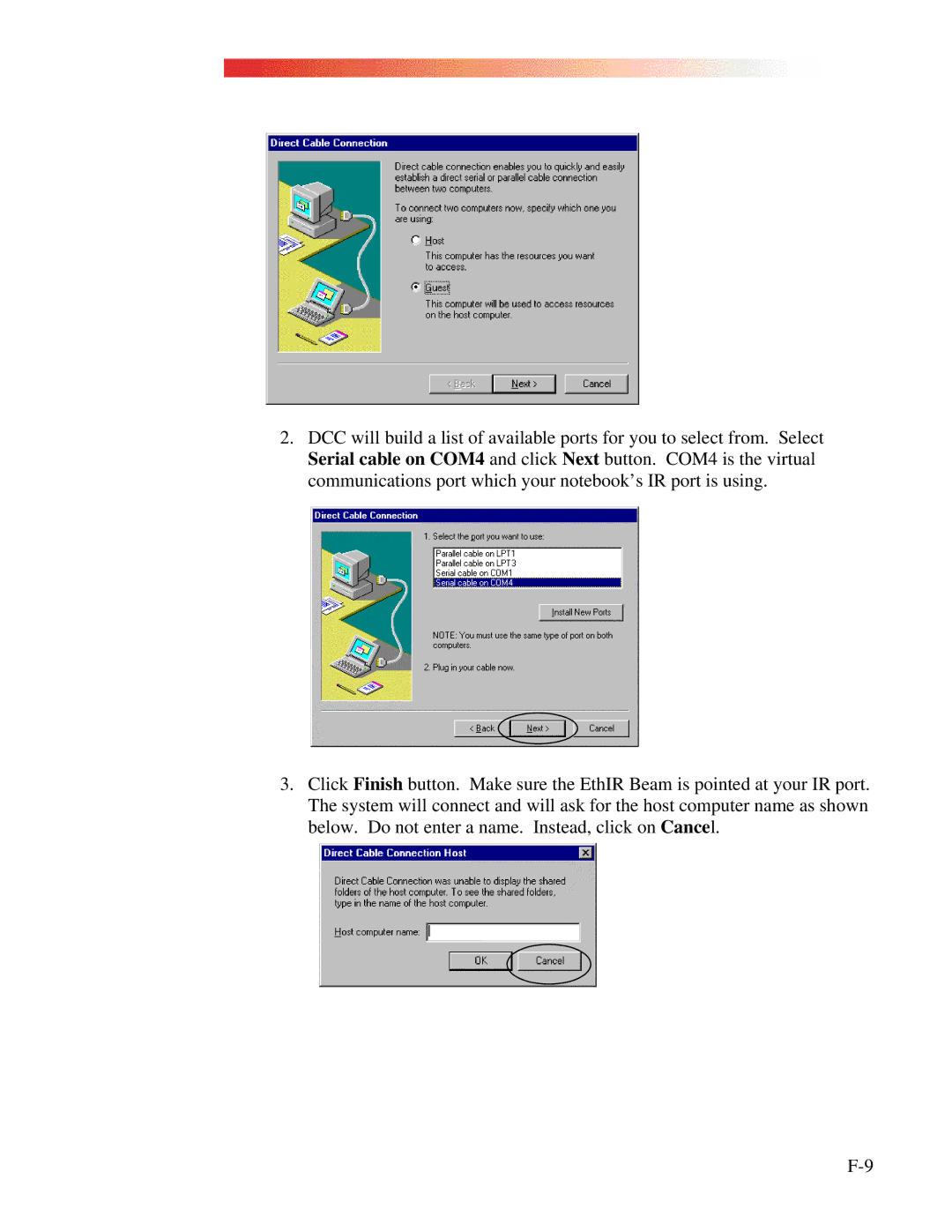 Clarinet Systems EthIR LAN manual 