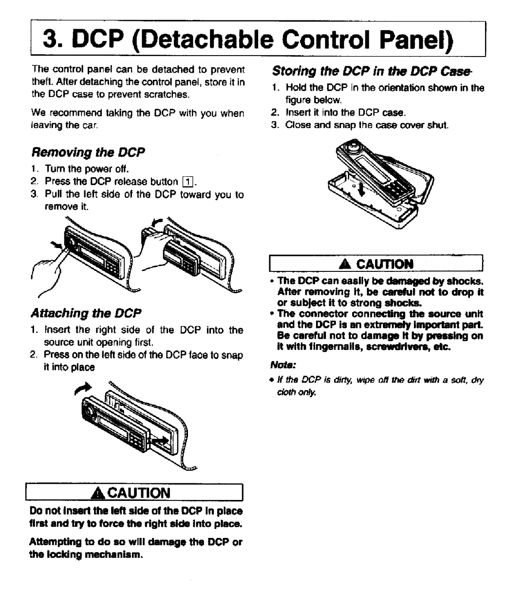 Clarion drb2475, drb3475 manual 