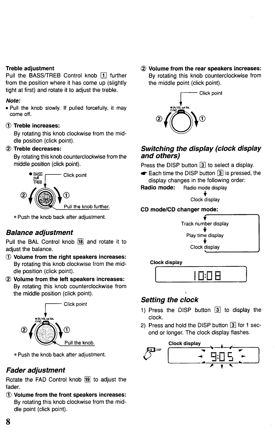 Clarion DRX9255 manual 