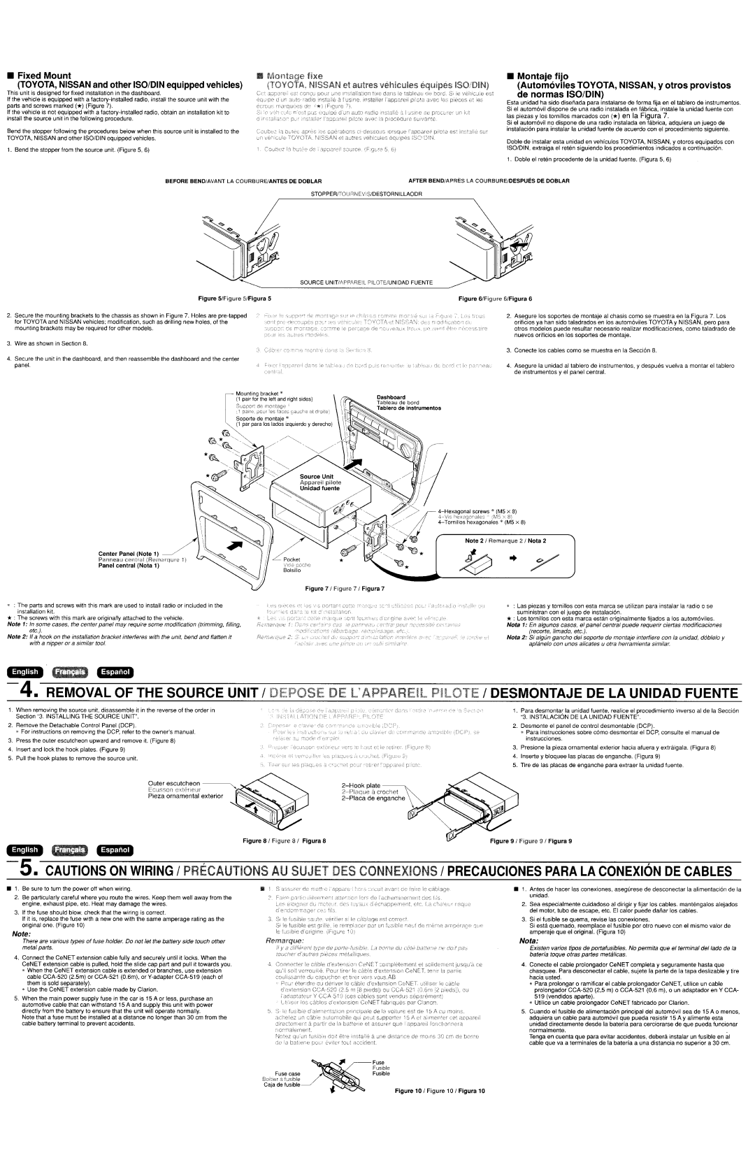 Clarion DXZ385US8 owner manual AmmD 