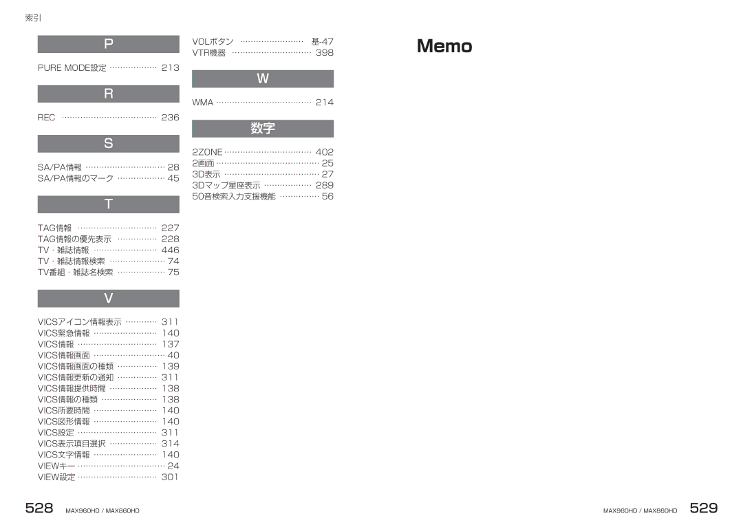 Clarion MAX860HD, MAX960HD manual 50音検索入力支援機能 