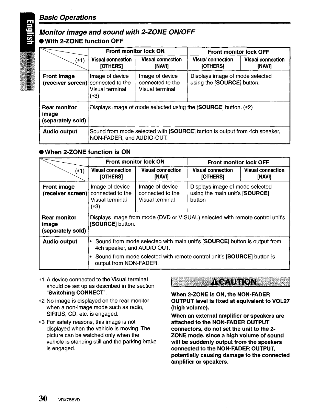 Clarion VRX755VD manual 