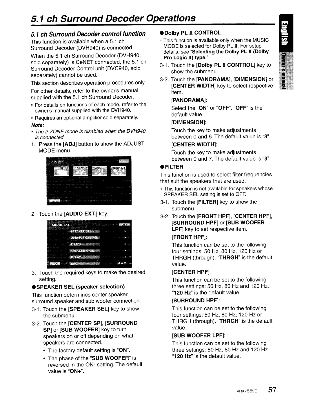 Clarion VRX755VD manual 