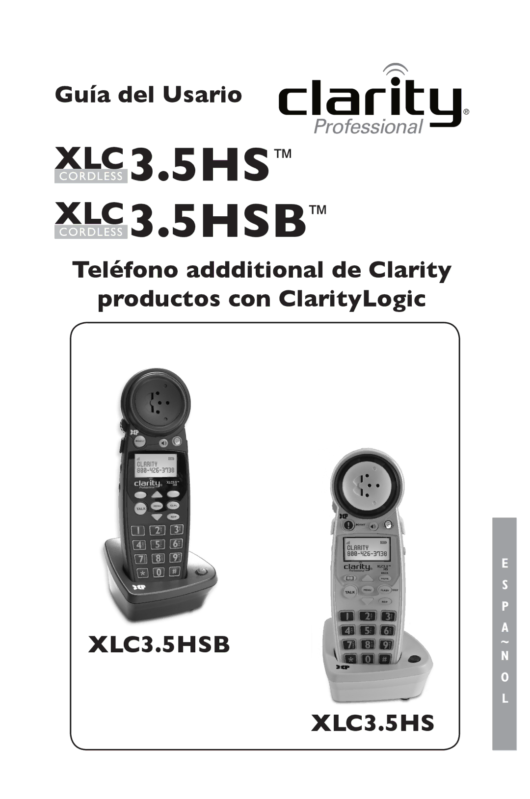 Clarity manual XLC3.5HSB 