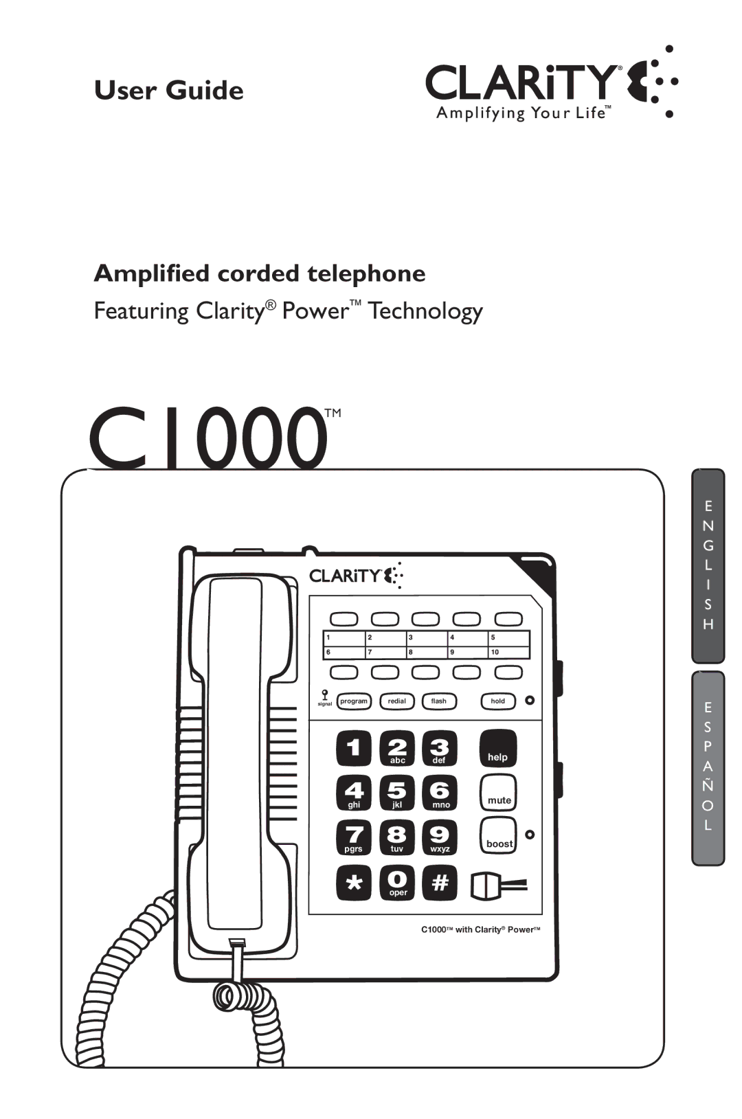 Clarity manual C1000TM 