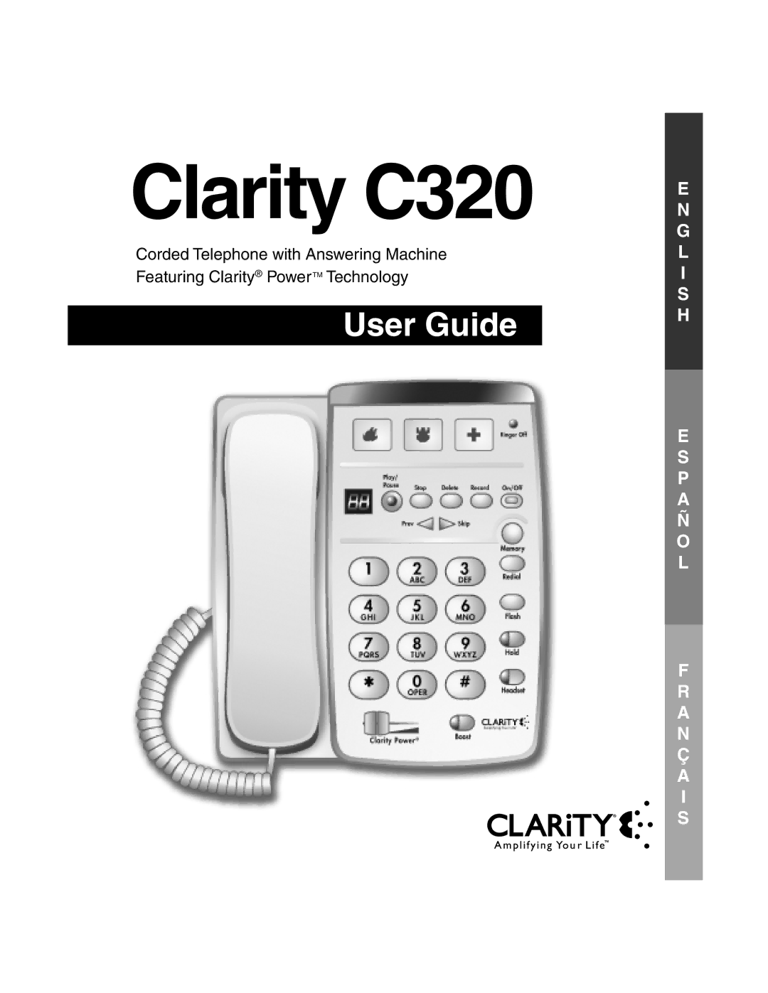 Clarity manual Clarity C320 