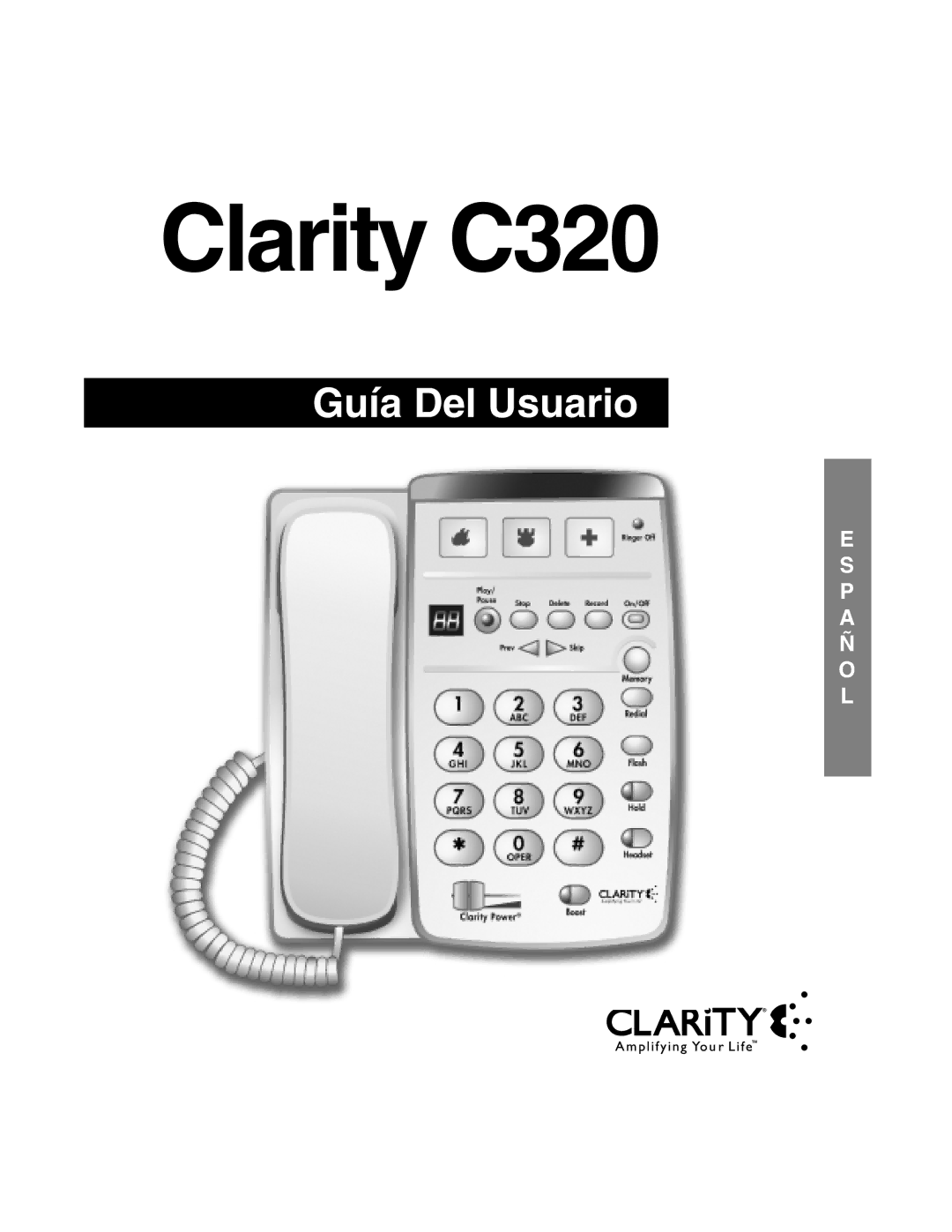 Clarity C320 manual Guía Del Usuario 