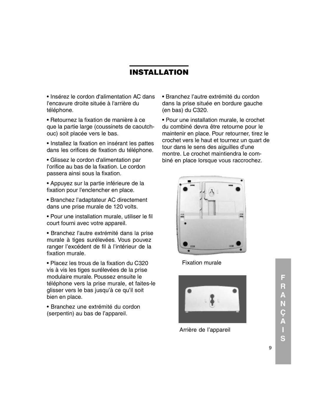 Clarity C320 manual A N 