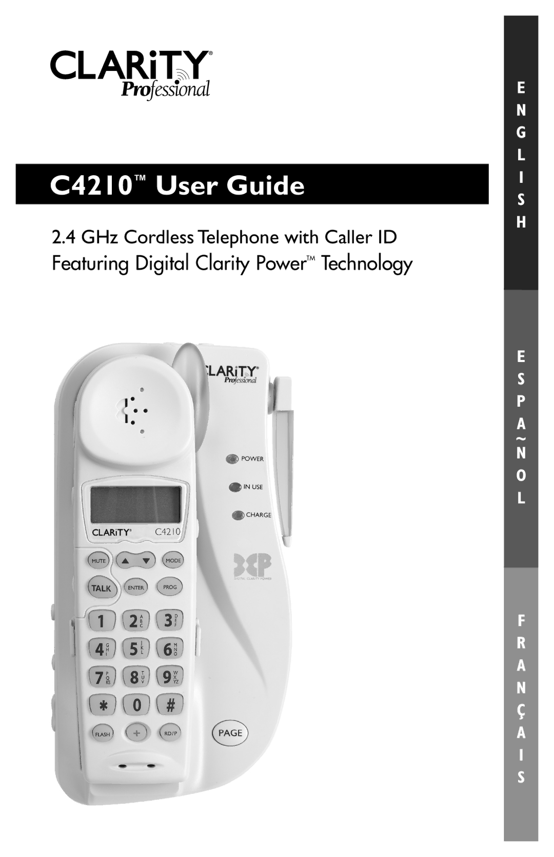 Clarity manual C4210 User Guide 