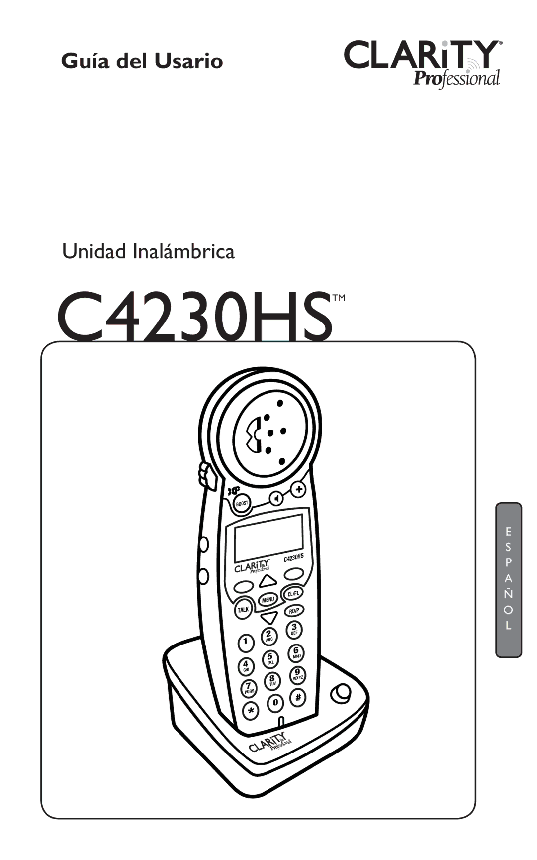 Clarity manual C4230HSTM 