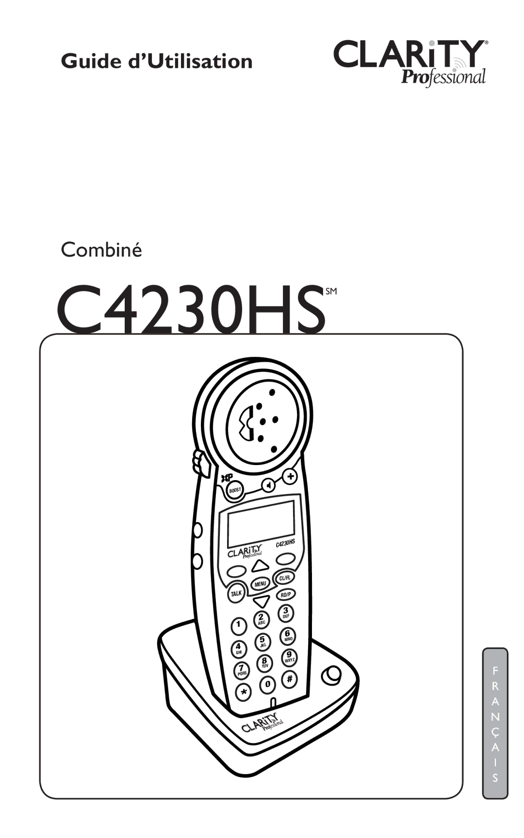 Clarity manual C4230HSSM 