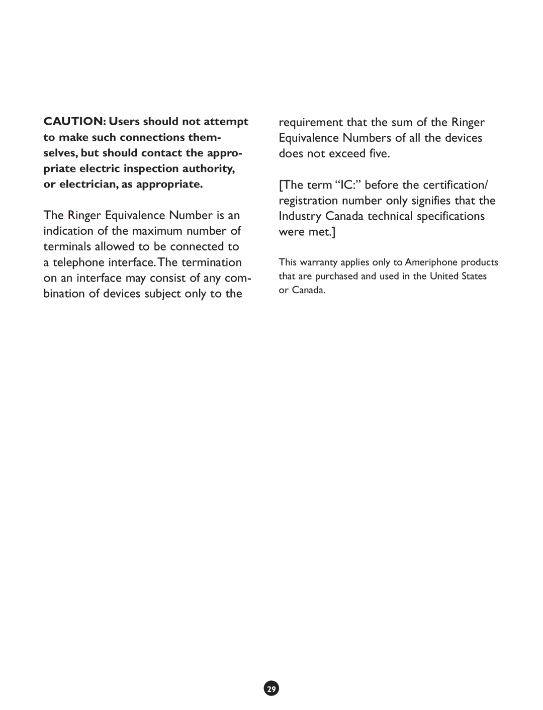 Clarity CLS 45i operating instructions 