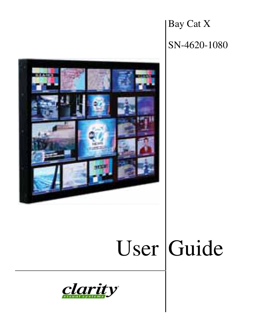 Clarity SN-4620-1080 manual User Guide 