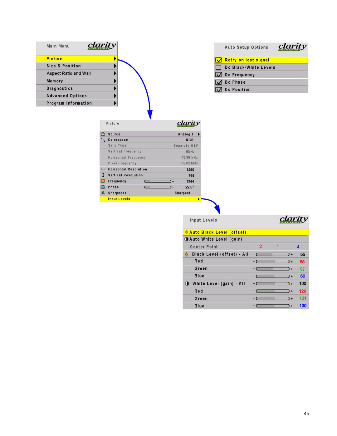 Clarity WN-5040-720 manual 