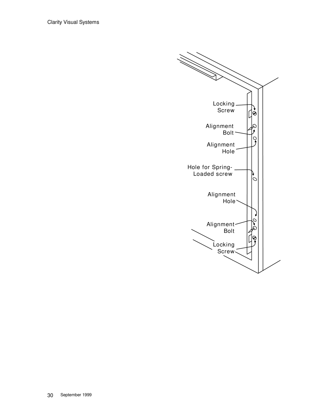 Clarity WN=5230-S manual Clarity Visual Systems 