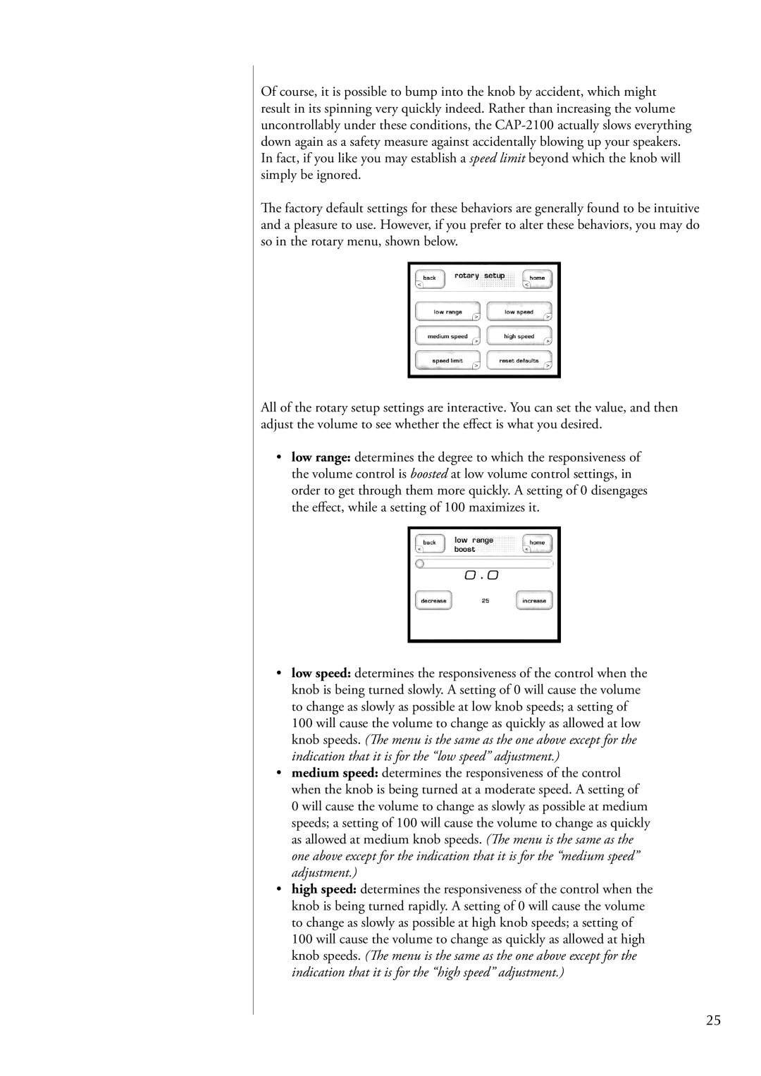 Classe Audio CAP-2100 owner manual 