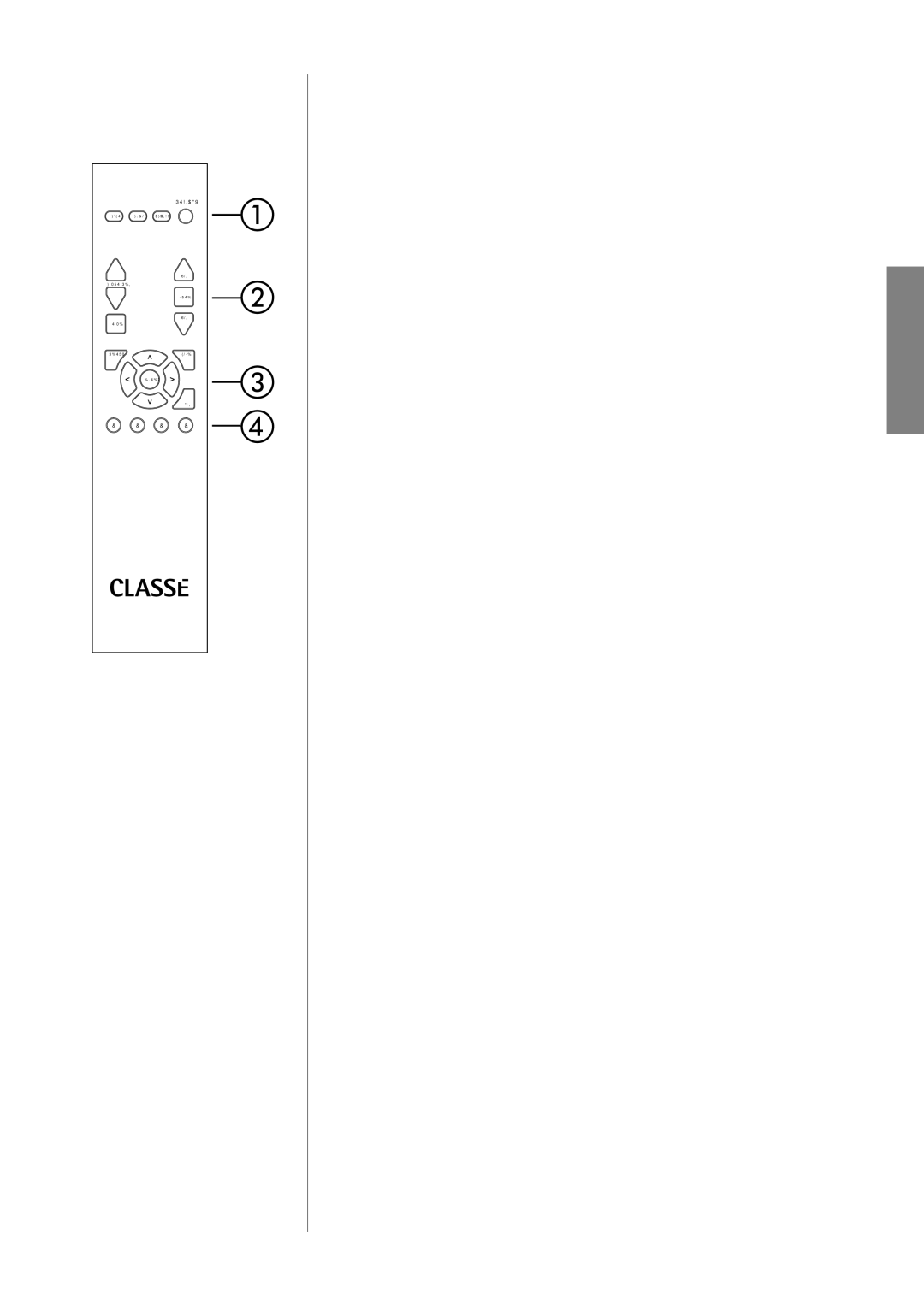 Classe Audio cp-700 owner manual La télécommande, Fonctions de base, Sélection des entrées, Touches de navigation 