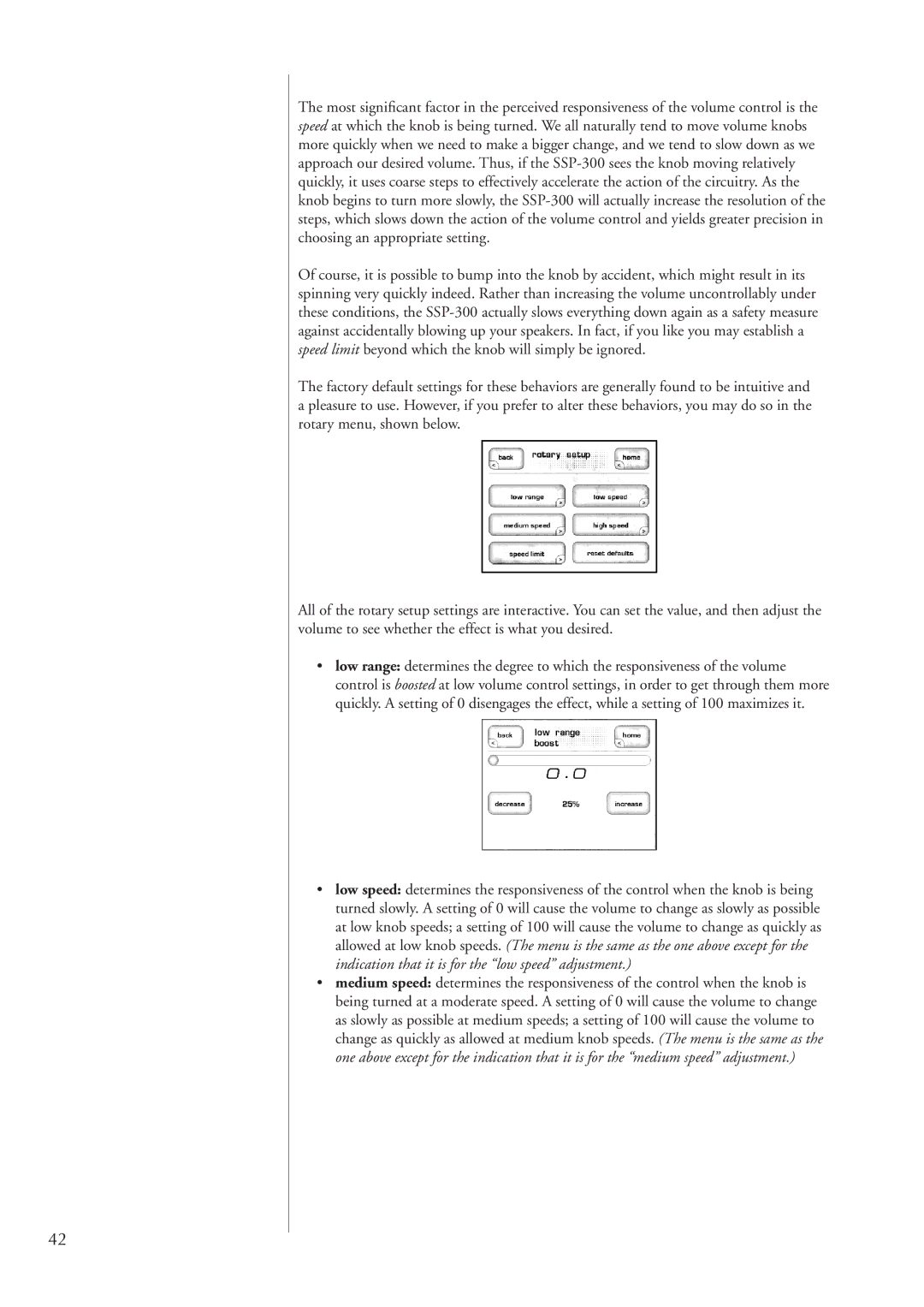 Classe Audio SSP-300 owner manual 