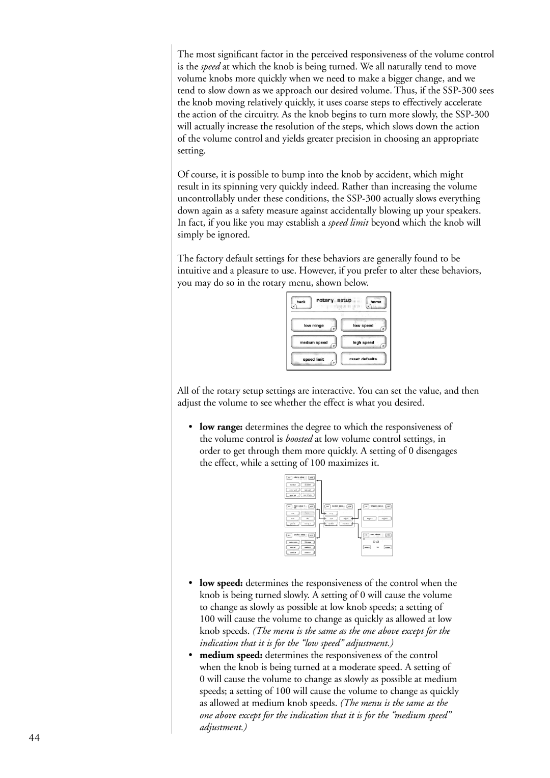 Classe Audio SSP-300 owner manual 