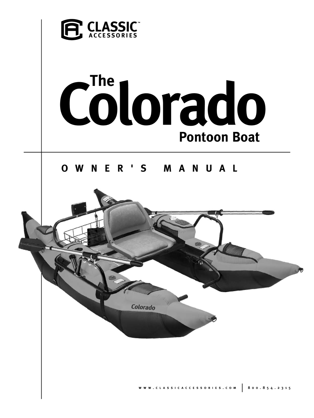 Classic Accessories owner manual ColoradoThe 