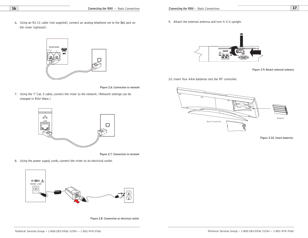 ClearOne comm 900, 600 user manual Attach the external antenna and turn it it is upright 