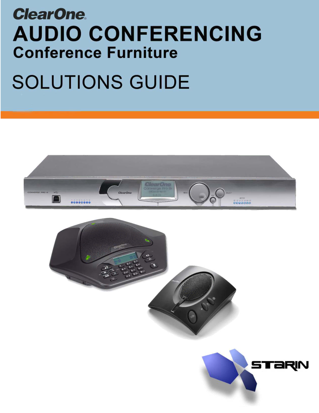 ClearOne comm Audio Conferencing manual 