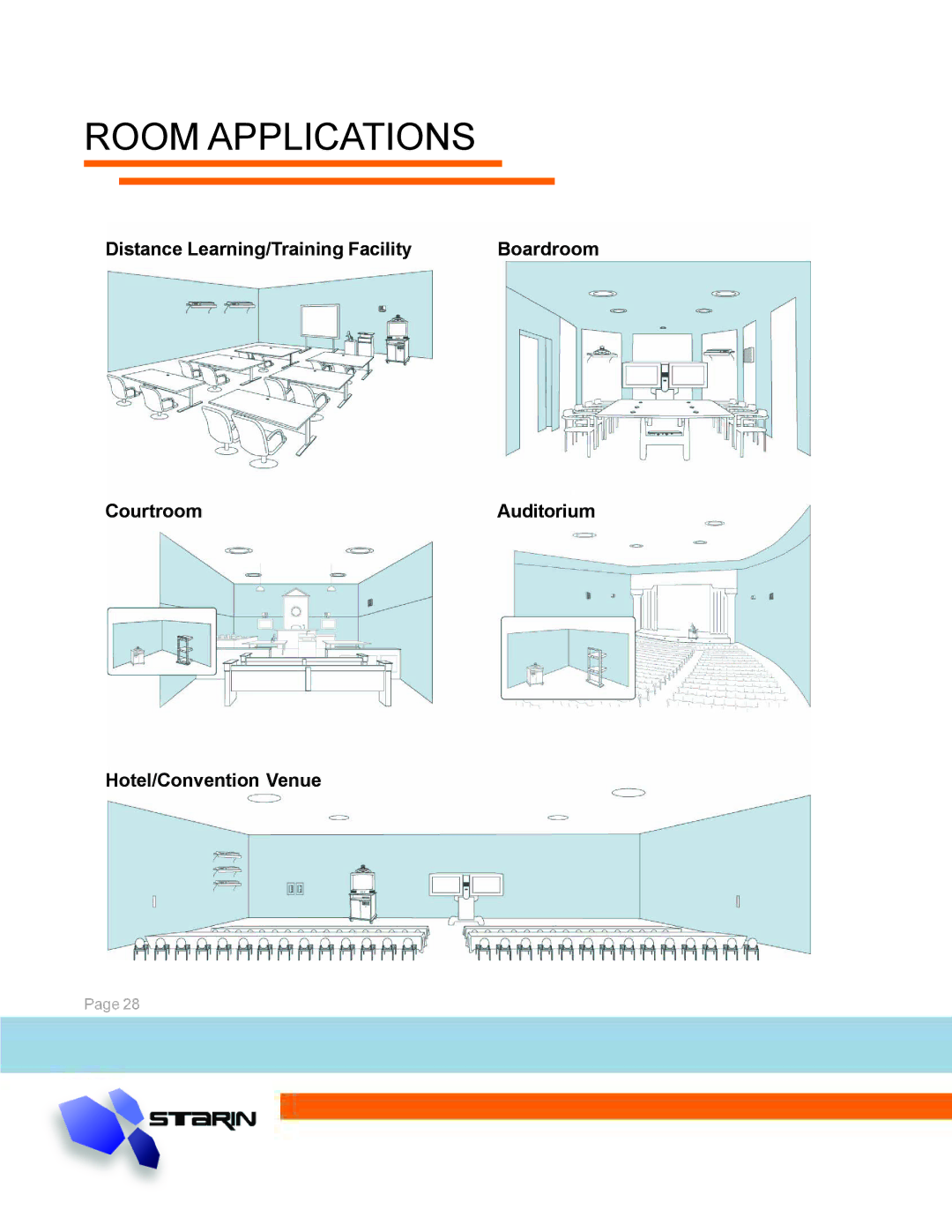 ClearOne comm Audio Conferencing manual Room Applications 