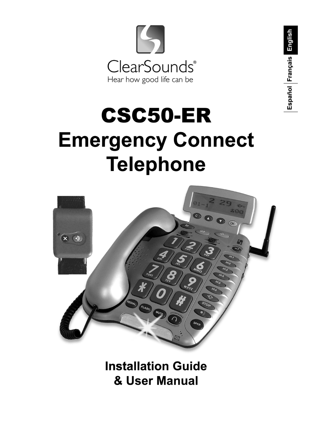 ClearSounds CSC50-ER manual 