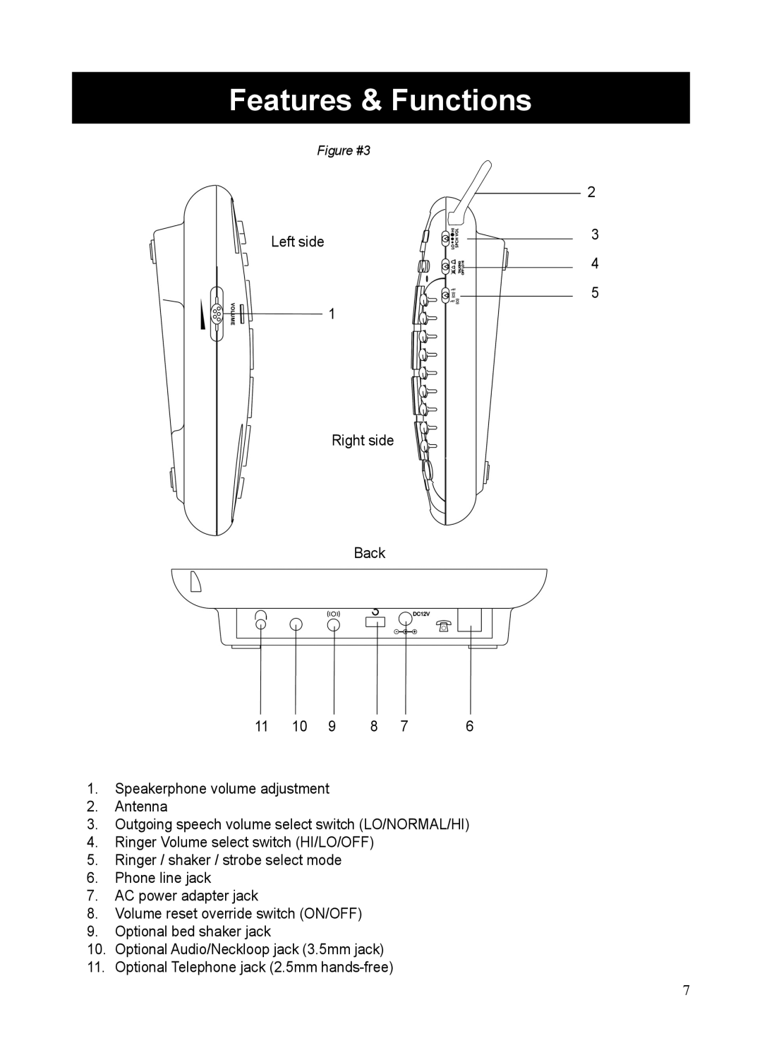 ClearSounds CSC50-ER manual Figure #3 