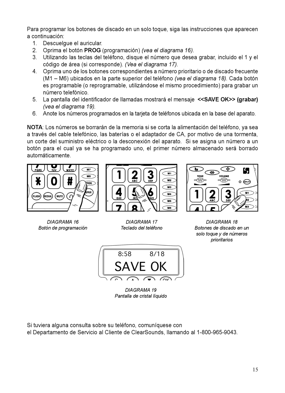 ClearSounds CSC50-ER manual Diagrama 